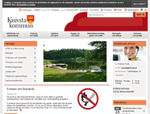Tablet Screenshot of knivsta.se